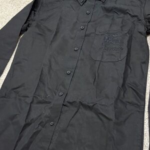 Burberry Black Long-Sleeve Shirt